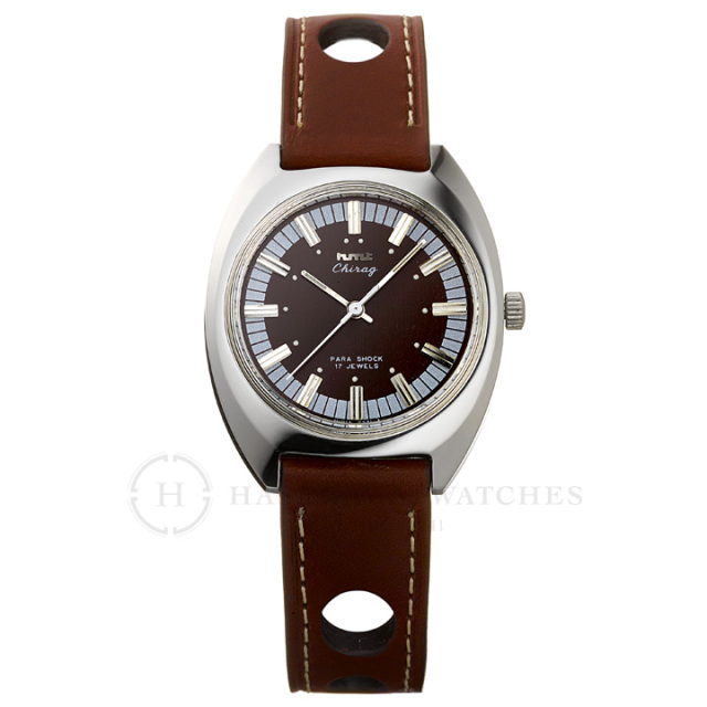 Chragiチラグ｜インド手巻き腕時計HMTエイチエムティー｜H.CH.35.PR.L