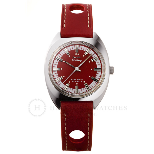 Chragiチラグ｜インド手巻き腕時計HMTエイチエムティー｜H.CH.35.RE.L