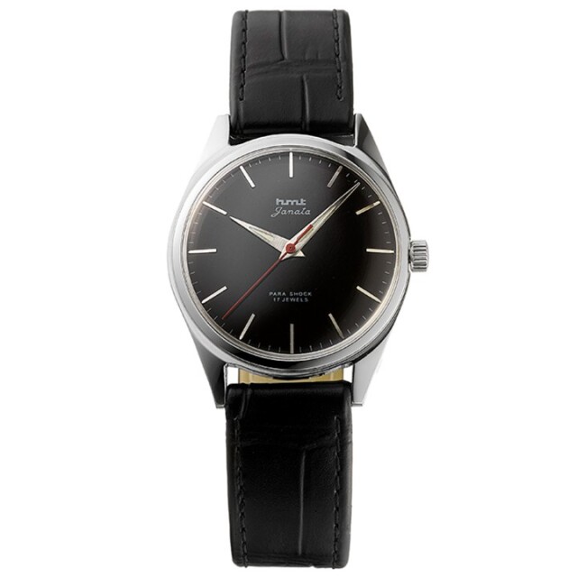 JANATAジャナータ｜インド手巻き腕時計HMTエイチエムティー｜H.JA.34BKS.L