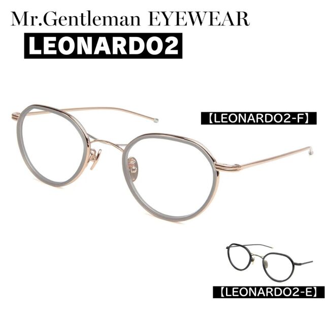 Mr.Gentleman EYEWEAR（ミスタージェントルマン）ツインブリッジ メガネ JOHNNY2