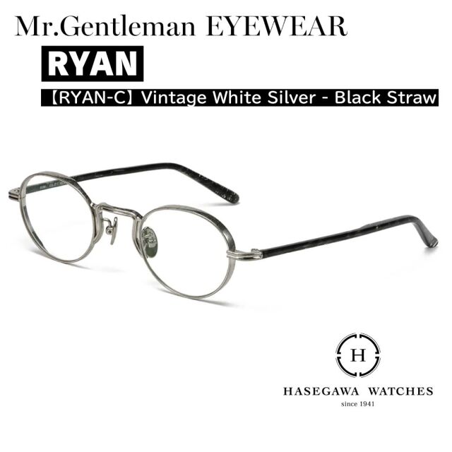 RYAN（ライアン）｜Mr.Gentleman EYEWEAR 4点留めブリッジ 強度近視