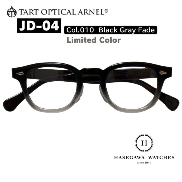タートオプティカルアーネルJD-04 限定カラー010 ブラックグレー