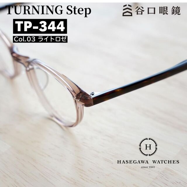 TP-344 ターニングステップ 左前からのレンズシェイプ拡大写真