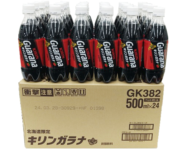 北海道ご当地ドリンク　キリンガラナ500mlペットボトル 24本入り