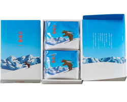 札幌千秋庵　山親爺10枚入