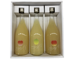 ＜余市＞ニトリ観光果樹園　四季彩の丘　りんご果汁100％ジュース　710ml　お好み３本セット