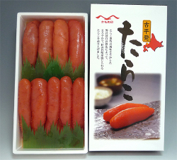 <北海道 古平町から産地直送>極上甘口たらこ（うす味）500ｇ箱入