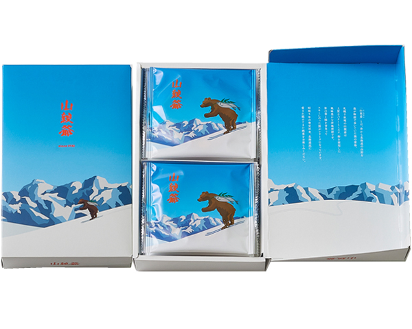 札幌千秋庵　山親爺10枚入