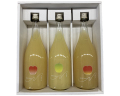 ＜余市＞ニトリ観光果樹園　四季彩の丘　りんご果汁100％ジュース　710ml　お好み３本セット