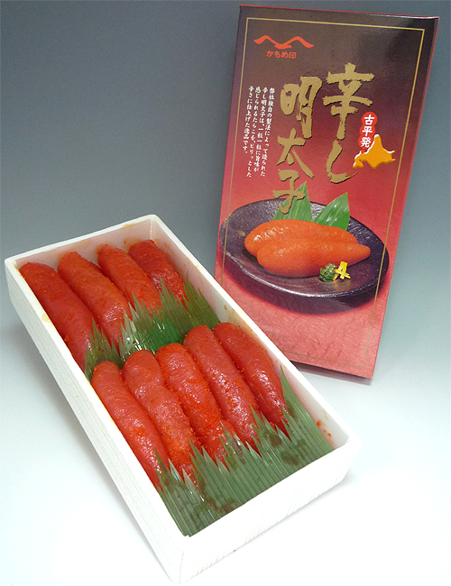 <北海道 古平町から産地直送>辛子明太子500g箱入