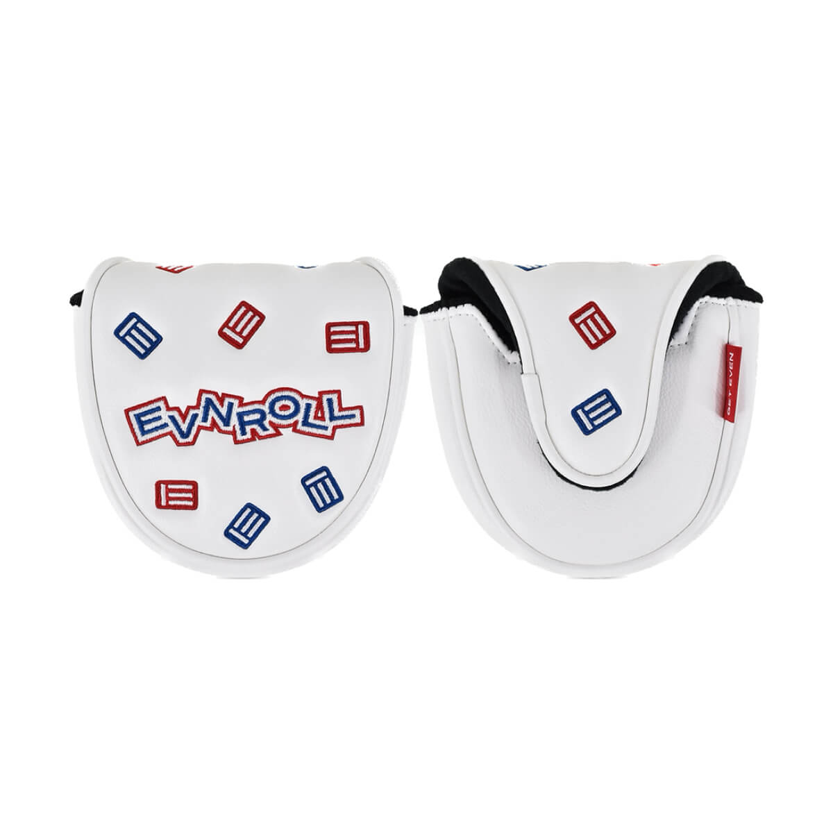 【Evnroll】 ダンシングE コレクション マレットヘッドカバー（ホワイト）