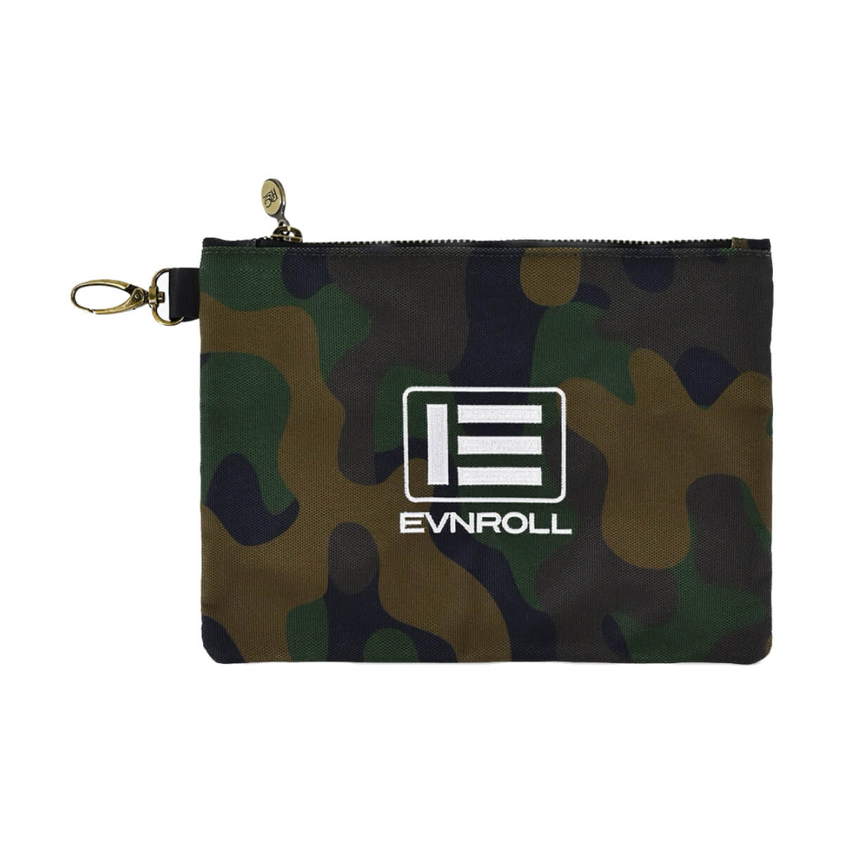 【Evnroll】 カモ コレクション ジップゴルフポーチ