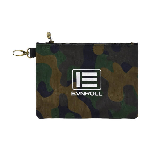 【Evnroll】 カモ コレクション ジップゴルフポーチ
