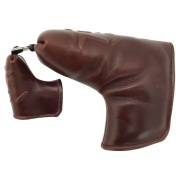 【T.P. Mills】 パター カバー（ビッグ サニーボーイ with チャーム レザー - ワイン）