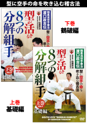 DVD2巻セット『型が活きる ８つの分解組手』（通販限定）