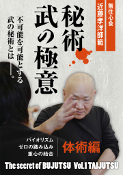 DVD　秘術 武の極意 体術編