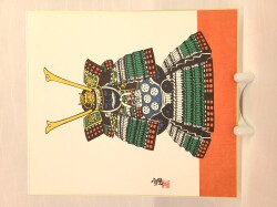 色紙　兜1