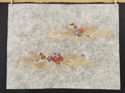 押し花入り和紙　【旬花】