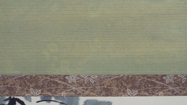 萩,紫陽花,ミニ掛軸,今井玄花さんの肉筆画 手しごと屋彦兵衛