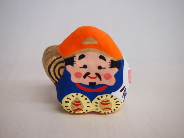 五箇山和紙 紙塑人形【恵比寿・大黒天セット 】 和紙処 東堀の紙屋