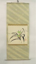 玄花ミニ掛け軸　春蘭
