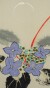 玄花ミニ掛け軸　あじさい2