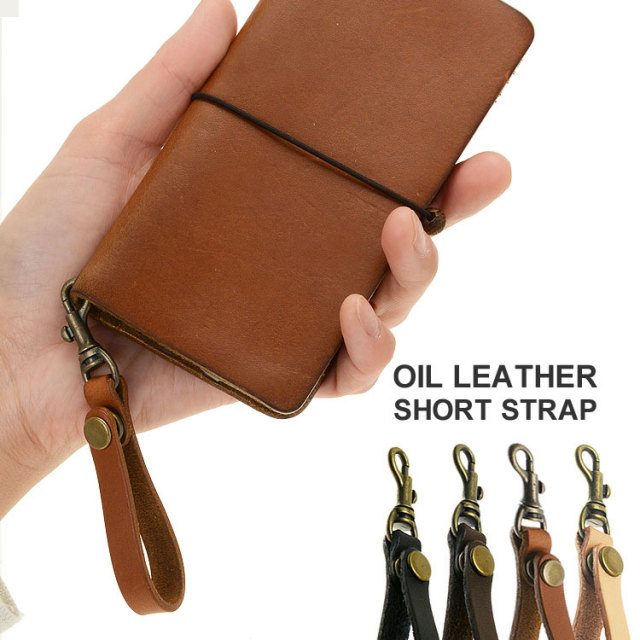 ソフトオイルレザー ショートストラップ HIGHCAMP FACTORY OFFICIAL STORE