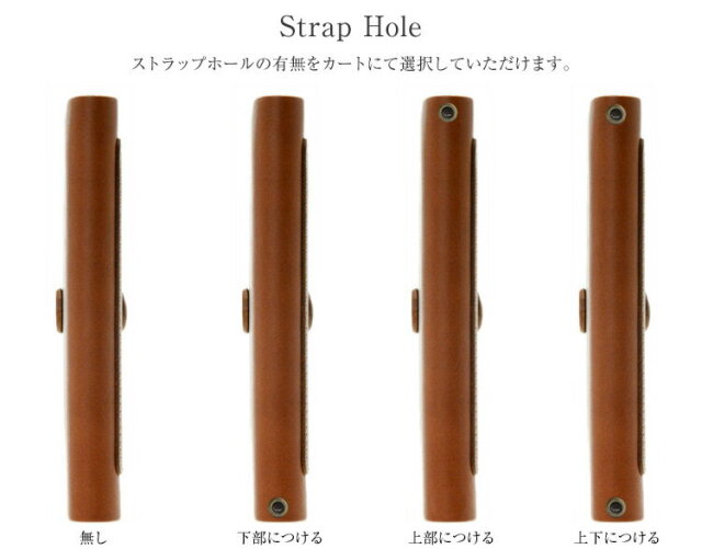 ストラップホール位置