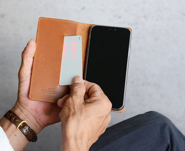 アクオス手帳型本革ケースレザーケース手帳型ケース手帳【右開き左利き】留めなし