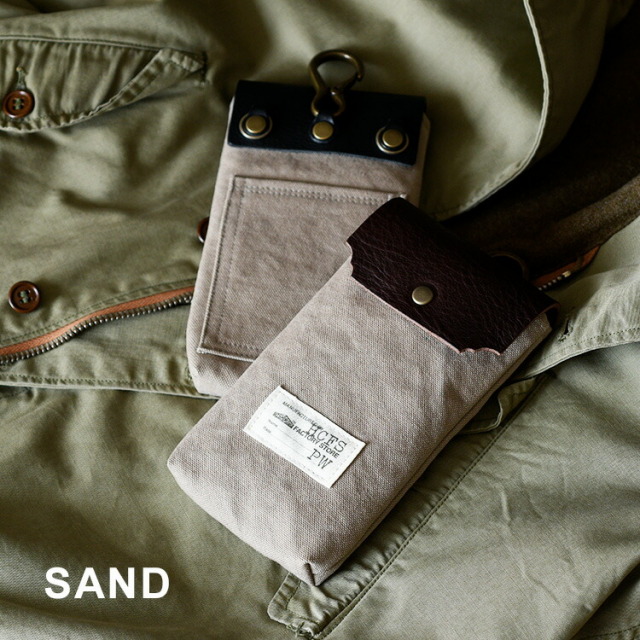 斜め掛け 帆布 ハンプ 丈夫 布 洗える メール便 送料無料 スマホ入れ スマートフォンポーチ 日本製 国産 国内生産