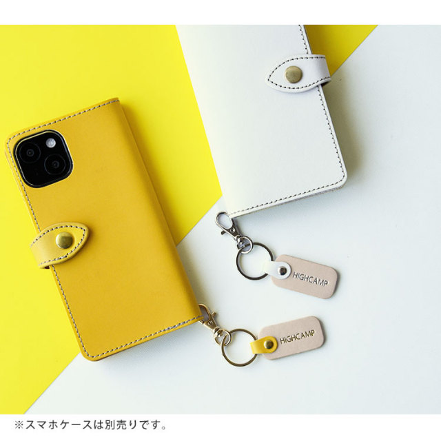 本革 ヌメ革使用 名入れ ネームタグ キーホルダー パステルカラー