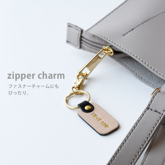 ★未使用保管品ヴィンテージ★本革＆メタル製タグネームタグ★キーホルダ★モンブラン 本革 ヌメ革使用 名入れ ネームタグ キーホルダー HIGHCAMP FACTORY