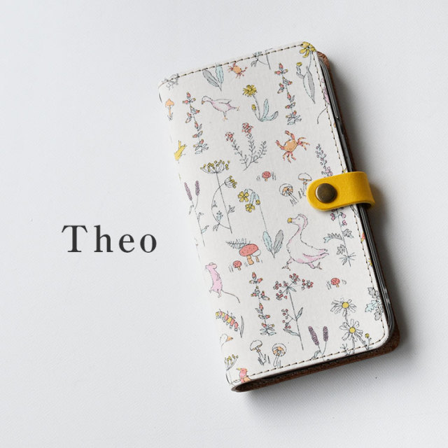 全機種対応 手帳型 かわいい 花柄 スマホケース 右開き・左利き対応 本革 送料無料 最新機種