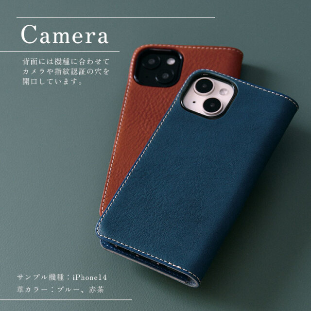 背面は機種に合わせてカメラ穴や指紋認証の穴を開口しています