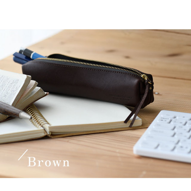 ソフトオイルレザー ペンケース HIGHCAMP FACTORY OFFICIAL STORE