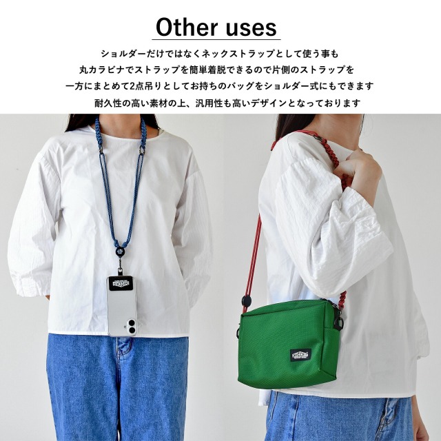 パラコード編み込み ネックストラップ （HST-110） HIGHCAMP FACTORY