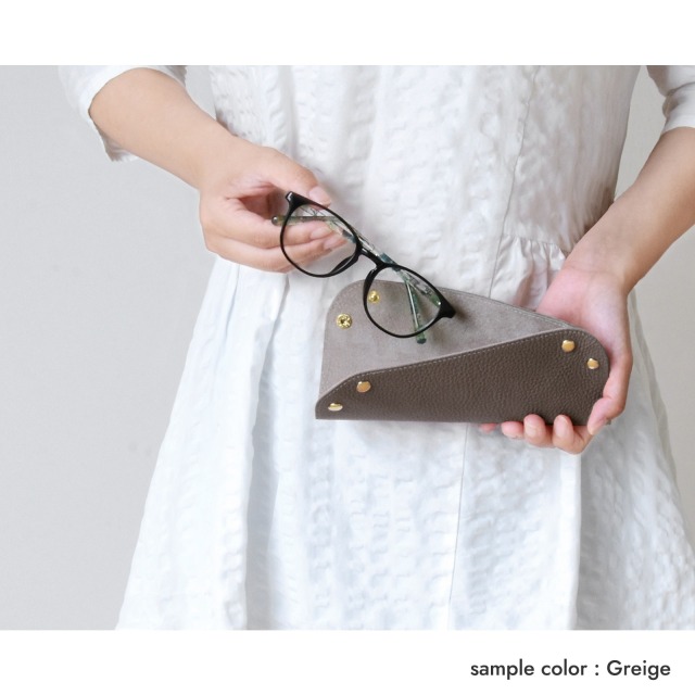 シュリンクレザー マルチメガネケース HIGHCAMP FACTORY OFFICIAL STORE