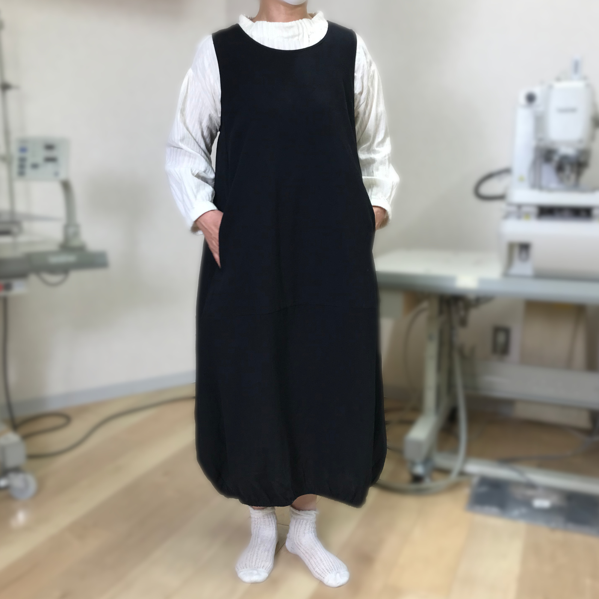 【On One's Own】ノースリーブ・バルーンワンピース