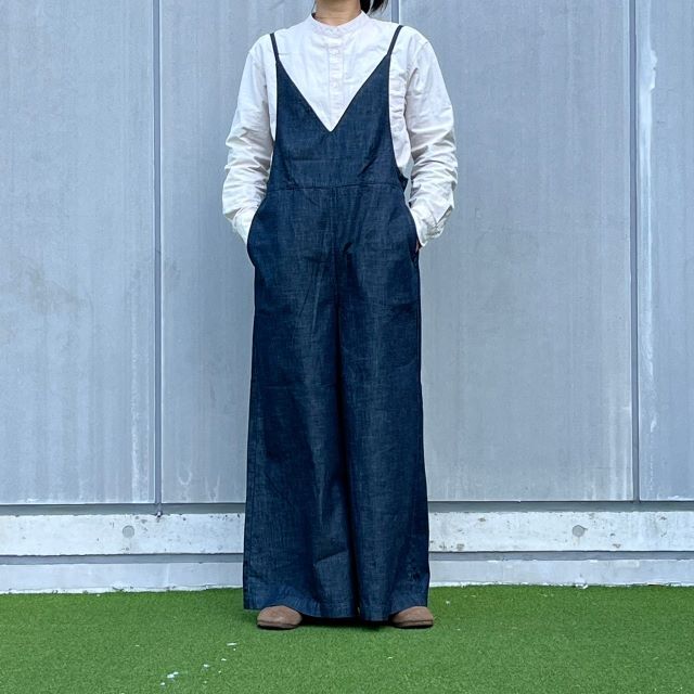 デニムサロペット