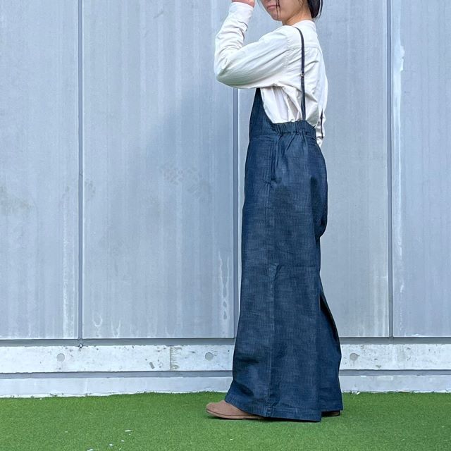 デニムサロペット