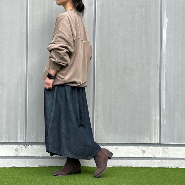 デニムロングスカート