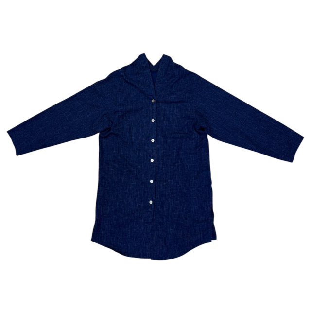 コクーンロングシャツ