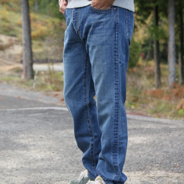 ユーズドデニムパンツ