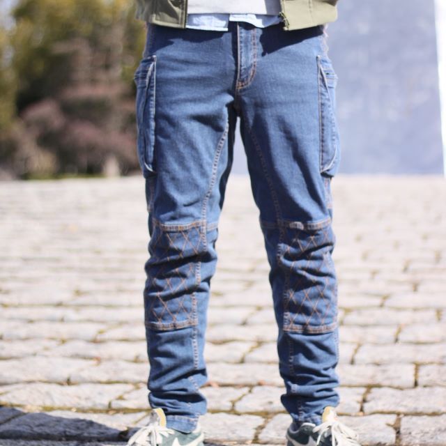 USEDデニムレスキューパンツ