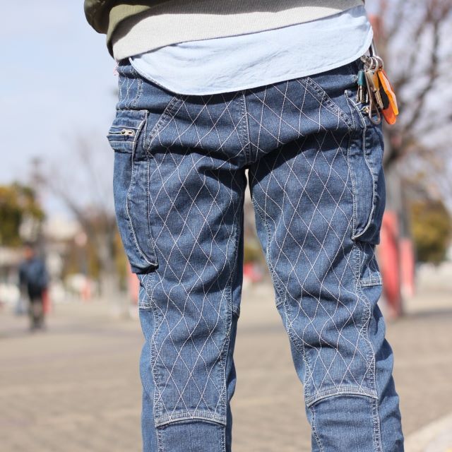 USEDデニムレスキューパンツ