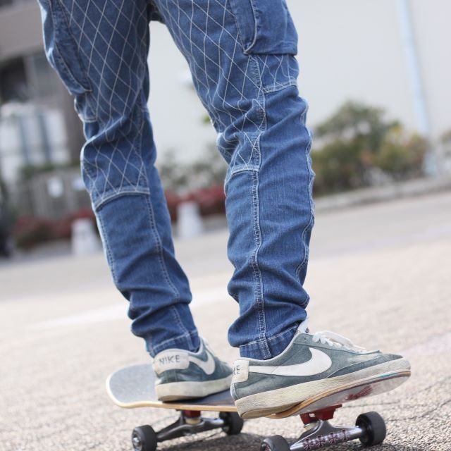 USEDデニムレスキューパンツ