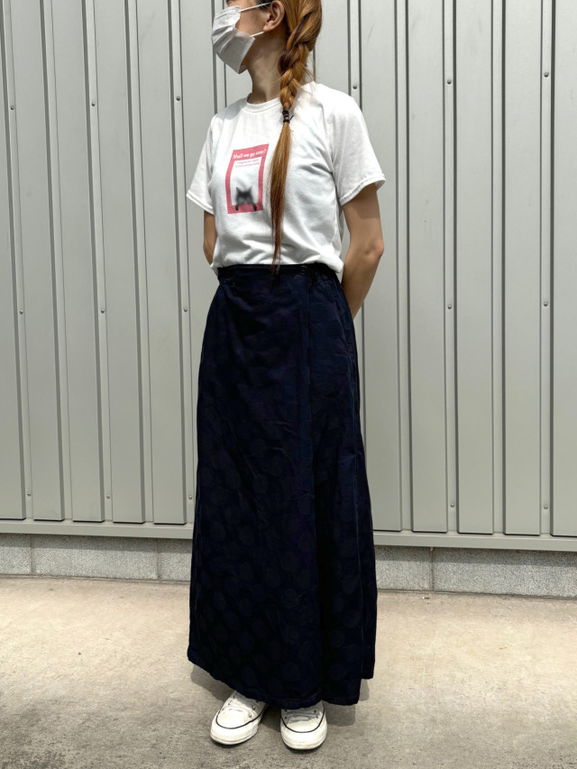 【resfa】水玉デニムカフェパンツ