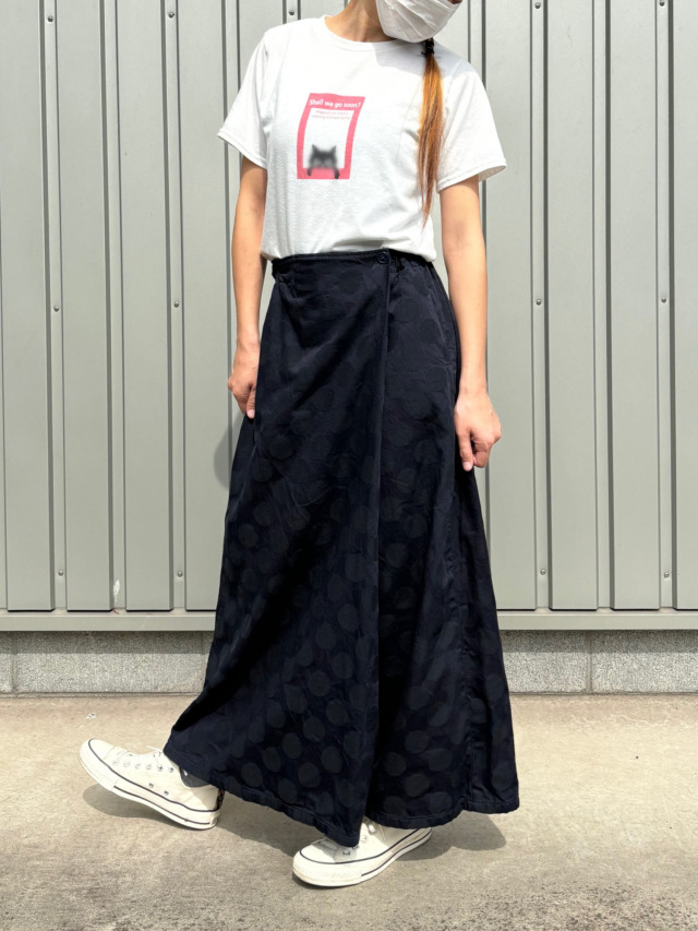 【resfa】水玉デニムカフェパンツ