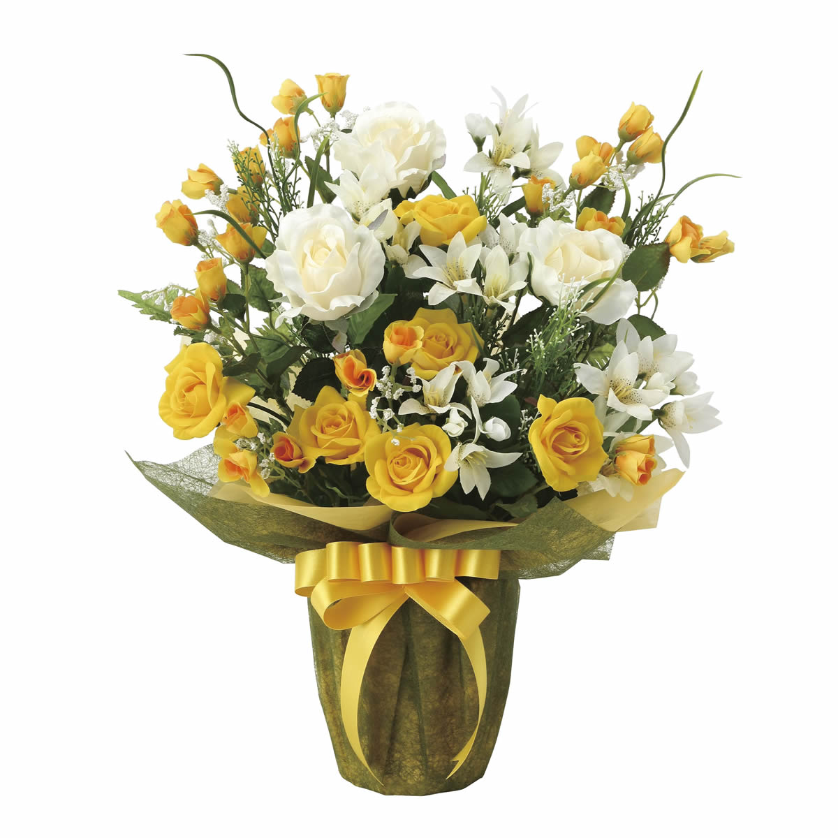 光触媒 光の楽園 パナマローズ【アートフラワー 造花】(2055R100)