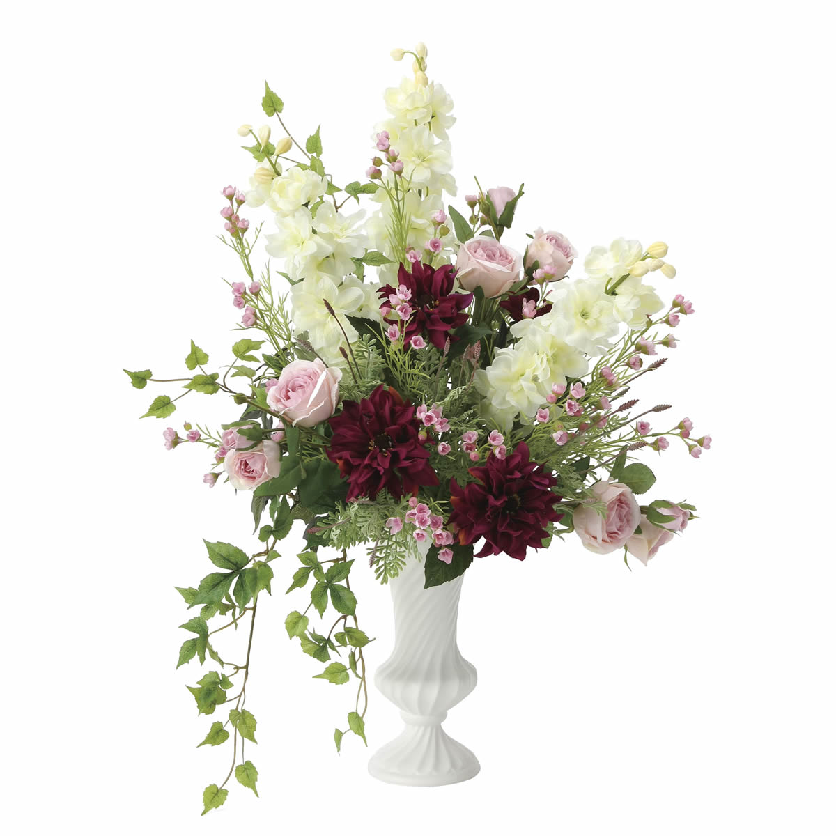 光触媒 光の楽園 ジェニック【アートフラワー 造花】(2059R190)（※ラッピング不可）